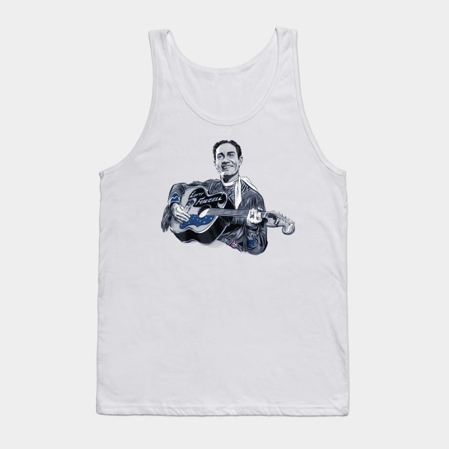 Lefty Frizzell - An illustration by Paul Cemmick Tank Top by PLAYDIGITAL2020